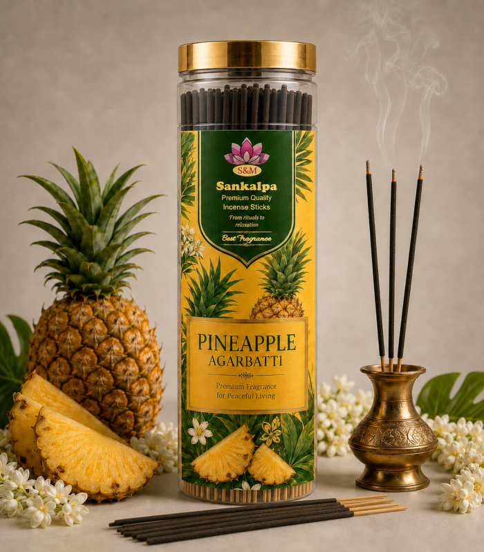 Premium Pineapple Agarbatti – 30g
